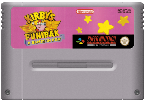 Kirby's Fun Pak media 4 for Super Nintendo
